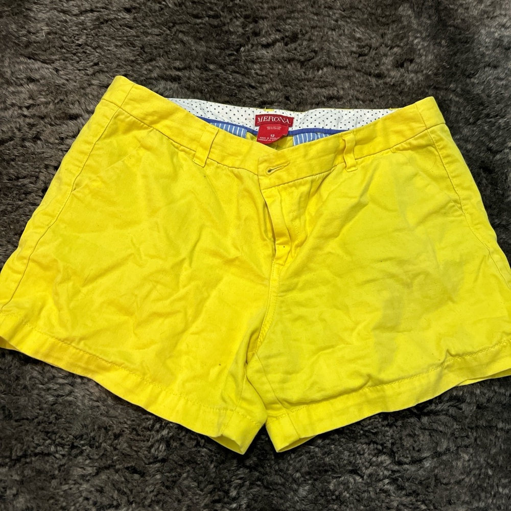 Merona Women's Yellow Shorts